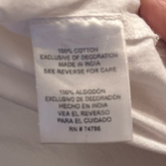 Bila White Blouse with Multicolor Embroidery - Picture 4 of 4